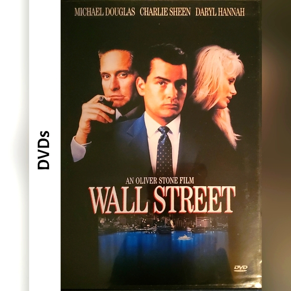 🌴5/25🌴 Wall Street- Michael Douglas, Charlie Sheen, Martin Sheen 1987 - Picture 1 of 1